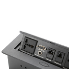 Power And Netphone Integrated Desk Mounted Power Sockets For Conference
